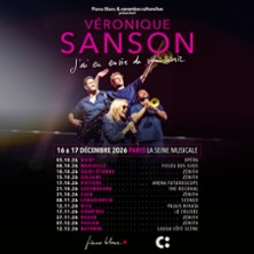 Véronique Sanson - J'ai Eu Envie De Vous Revoir - Tournée
